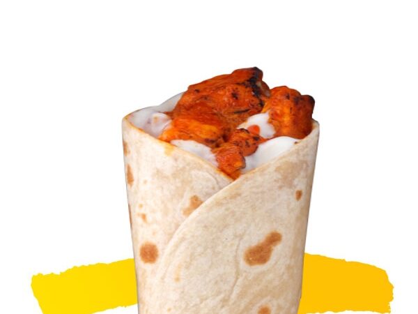 Masala Paneer Tikka Wrap