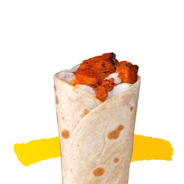 Masala Paneer Tikka Wrap